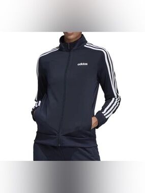 ADIDAS Navy Full Zip Track Jacket